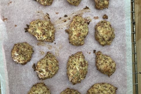 Cliquez pour zoomer ! Croquettes de chou-fleur au jambon cru Thermomix par Ingpat