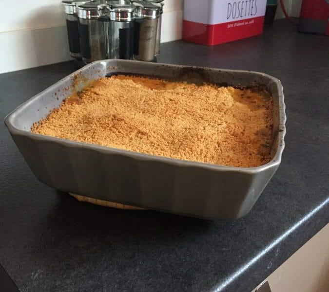 Cliquez pour zoomer ! Crumble aux légumes provençaux Thermomix par Ingpat