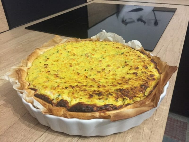Cliquez pour zoomer ! Tarte courgettes et carottes Thermomix par Ingpat