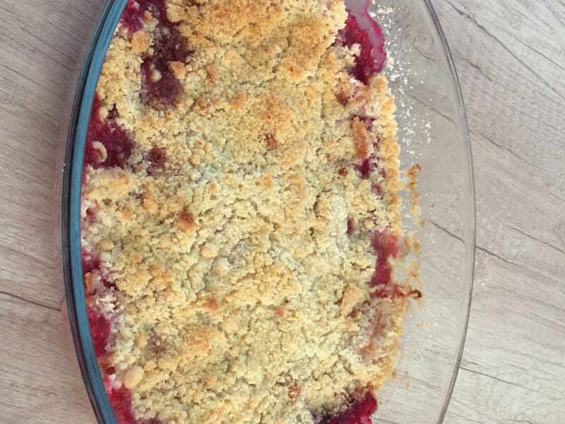Cliquez pour zoomer ! Crumble aux Pommes Thermomix par Ingpat