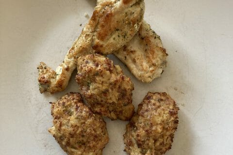 Cliquez pour zoomer ! Croquettes de chou-fleur au jambon cru Thermomix par Ingpat