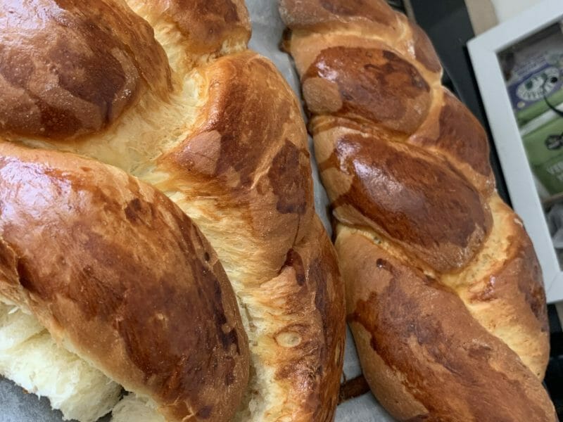 Cliquez pour zoomer ! Brioche tressée à la mie filante Thermomix par Saarah
