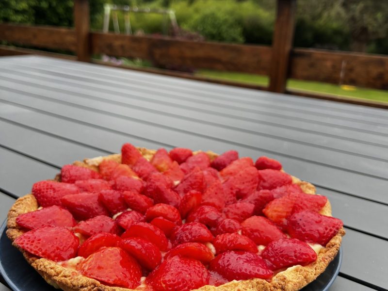 Cliquez pour zoomer ! Tarte aux fraises Thermomix par jlv44