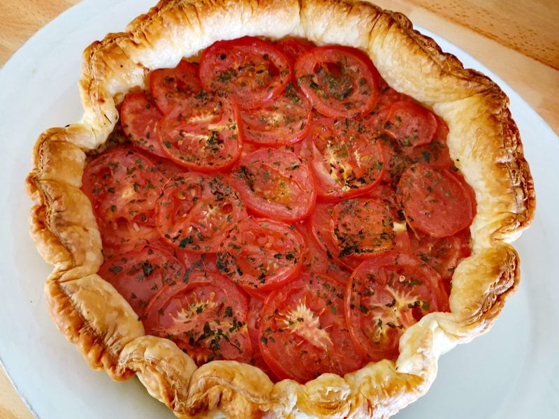 Cliquez pour zoomer ! Tarte tomates et amandes Thermomix par carole_130
