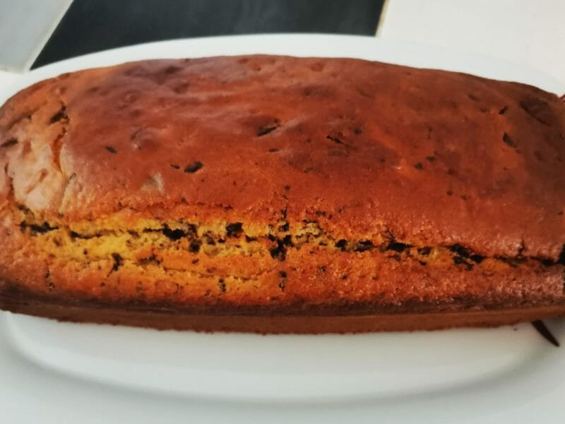 Cliquez pour zoomer ! Plum cake aux pépites de chocolat Thermomix par carole_130