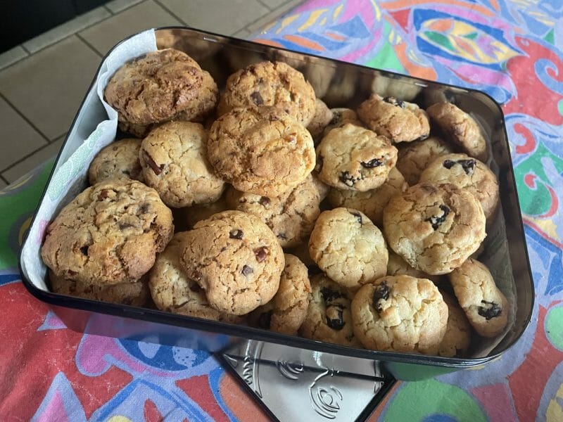 Cliquez pour zoomer ! Cookies aux pépites de chocolat blanc Thermomix par lucilla105