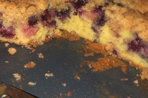 Cliquez pour zoomer ! Crumb cake framboises Thermomix par sawnia7