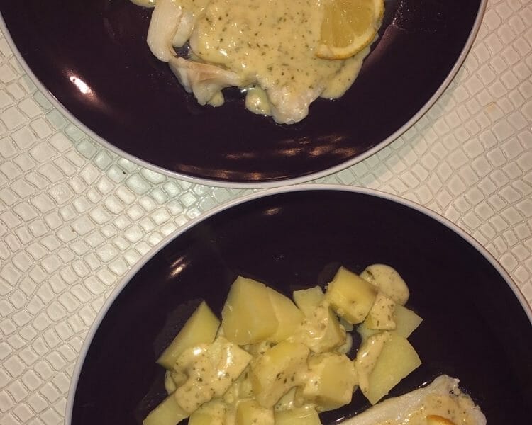 Cliquez pour zoomer ! Filet de cabillaud et sa sauce persillée Thermomix par sawnia7