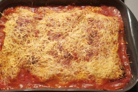 Cliquez pour zoomer ! Lasagnes au poulet et poivrons Thermomix par pauline43100