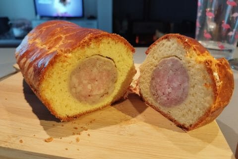 Cliquez pour zoomer ! Saucisson brioché Thermomix par pauline43100