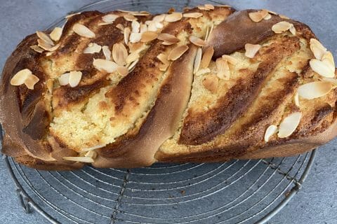 Cliquez pour zoomer ! Brioche à la crème d’amande Thermomix par missjess88320