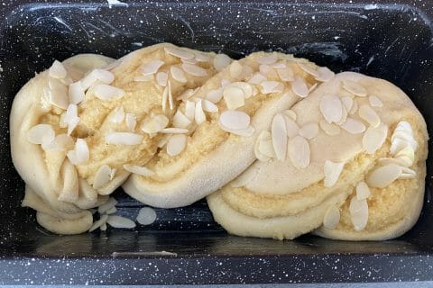 Cliquez pour zoomer ! Brioche à la crème d’amande Thermomix par missjess88320