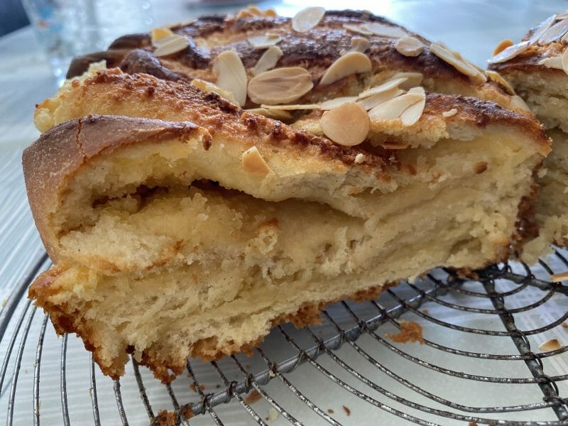 Cliquez pour zoomer ! Brioche à la crème d’amande Thermomix par missjess88320