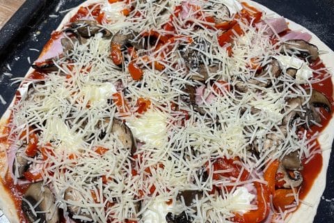 Cliquez pour zoomer ! Pizza Reine Thermomix par soleyre