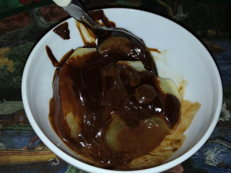 Cliquez pour zoomer ! Poires au chocolat Thermomix par bussa