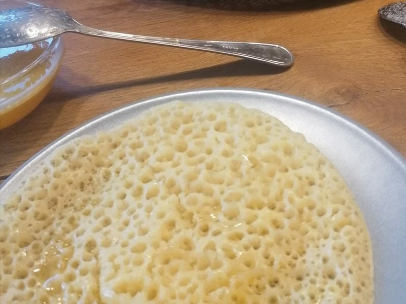 Cliquez pour zoomer ! Baghrir – Crêpes mille trous Thermomix par ghezlane