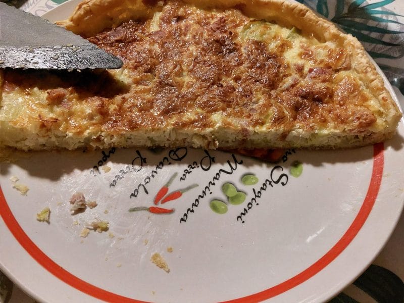 Cliquez pour zoomer ! Tarte aux poireaux et jambon Thermomix par aurore7684