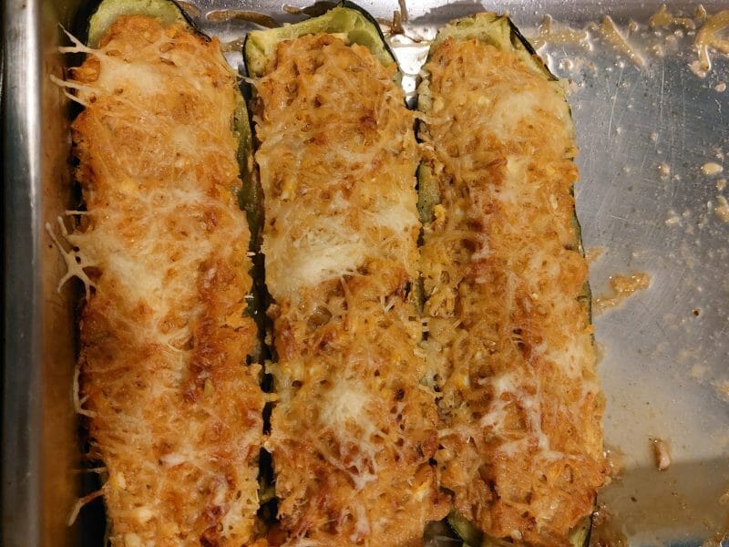 Cliquez pour zoomer ! Courgettes farcies au thon Thermomix par aurore7684
