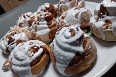 Cliquez pour zoomer ! Cinnamon roll Thermomix par Malone.24