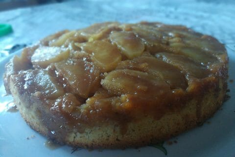 Cliquez pour zoomer ! Gâteau renversé aux pommes caramélisées au Thermomix