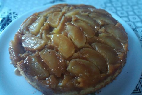 Cliquez pour zoomer ! Gâteau renversé aux pommes caramélisées au Thermomix