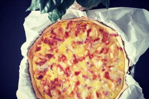 Cliquez pour zoomer ! Tarte reblochon à la poire Thermomix par delphine_216