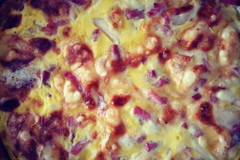 Cliquez pour zoomer ! Tarte reblochon à la poire Thermomix par delphine_216