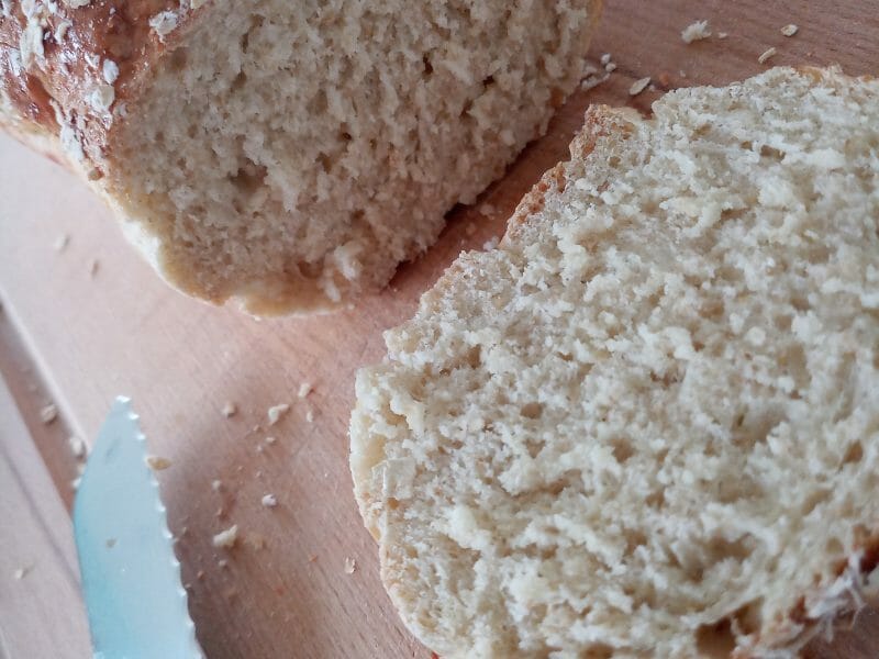 Cliquez pour zoomer ! Pain aux flocons d’avoine et au miel Thermomix par delphine_216
