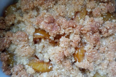 Cliquez pour zoomer ! Crumble aux mirabelles Thermomix par delphine_216
