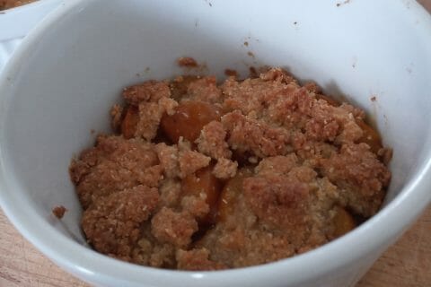 Cliquez pour zoomer ! Crumble aux mirabelles Thermomix par delphine_216