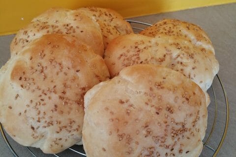 Cliquez pour zoomer ! Pains hamburger Thermomix par Titi 79