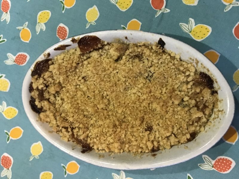 Cliquez pour zoomer ! Crumble aux Pommes Thermomix par claire_177