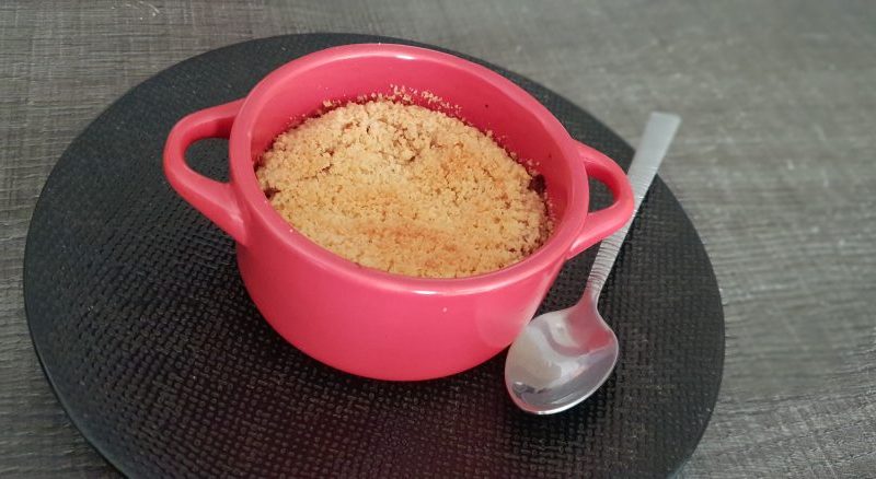 Cliquez pour zoomer ! Crumble aux Pommes Thermomix par Oceane1303