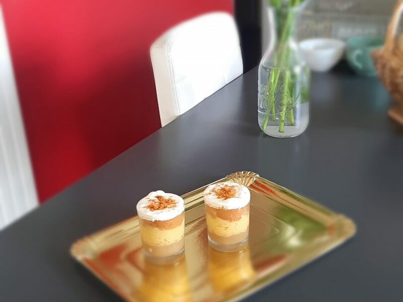 Cliquez pour zoomer ! Verrines pommes caramel et spéculoos Thermomix par cassandra93