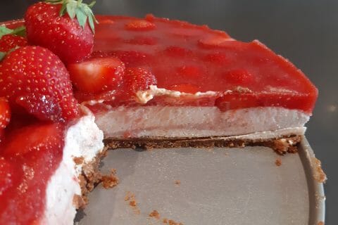 Bavarois aux fraises Thermomix par cassandra93
