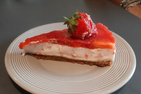 Cliquez pour zoomer ! Bavarois aux fraises Thermomix par cassandra93
