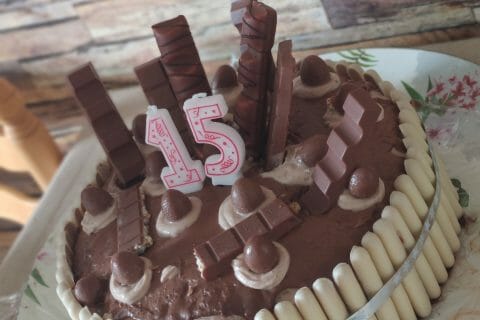 Cliquez pour zoomer ! Layer cake Kinder Bueno Thermomix par villea62