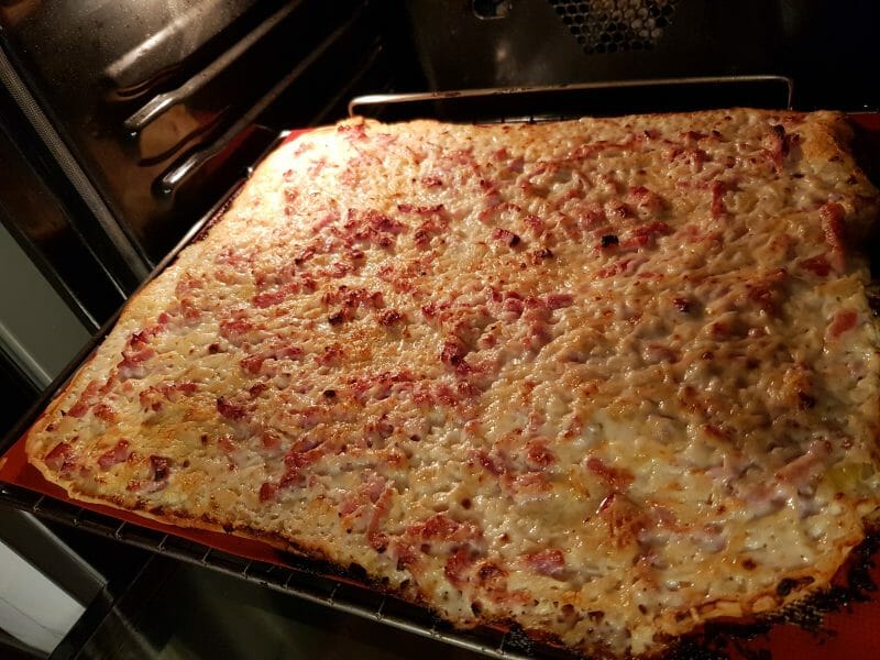 Cliquez pour zoomer ! Flammekueche traditionnelle Thermomix par Dweelves