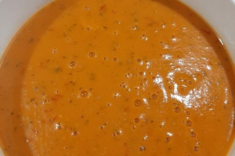 Cliquez pour zoomer ! Velouté de tomate au Thermomix