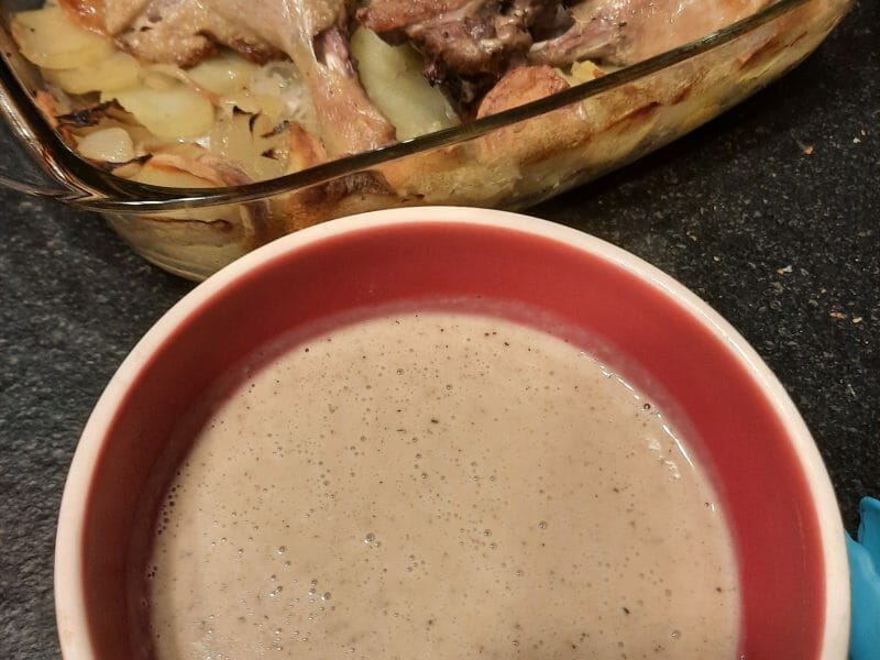 Cliquez pour zoomer ! Magret de canard sauce au poivre blanc Thermomix par Dweelves