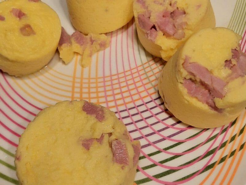 Cliquez pour zoomer ! Flans de potiron au parmesan Thermomix par Dweelves