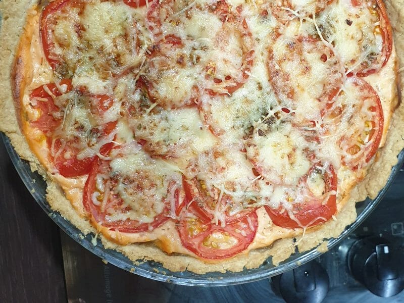 Cliquez pour zoomer ! Tarte à la tomate Thermomix par bibi83
