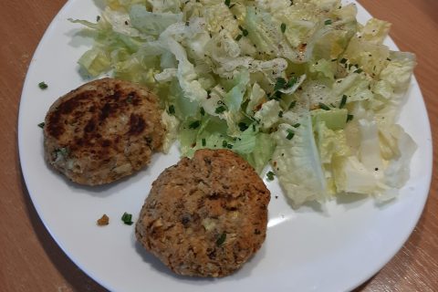 Cliquez pour zoomer ! Steaks lentilles, pois chiches, courgettes Thermomix par delta78