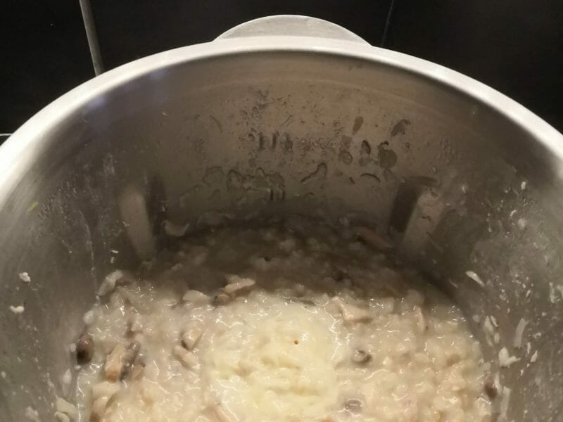 Cliquez pour zoomer ! Risotto poulet et champignons Thermomix par Mamielolo36