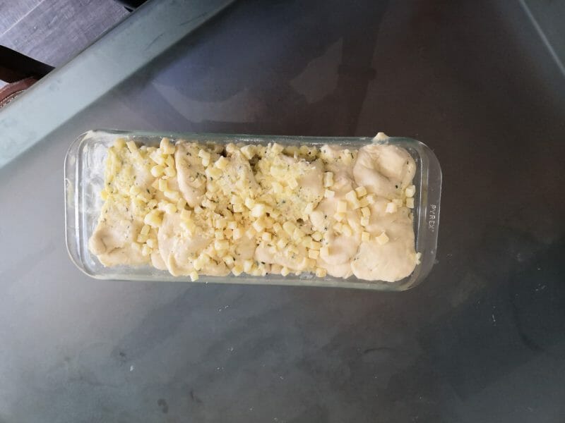 Cliquez pour zoomer ! Pain à l’ail, persil et mozzarella Thermomix par Mamielolo36