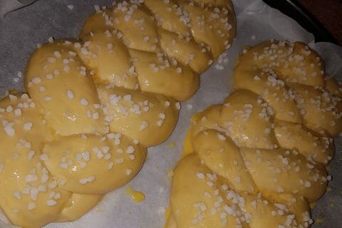 Cliquez pour zoomer ! Brioche tressée à la mie filante Thermomix par melaam