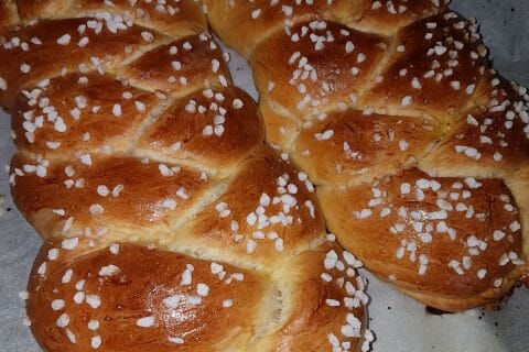Cliquez pour zoomer ! Brioche tressée à la mie filante Thermomix par melaam
