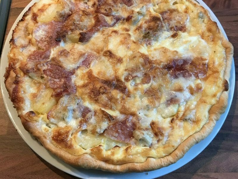 Cliquez pour zoomer ! Tarte gorgonzola et jambon de Parme Thermomix par stephanie_418