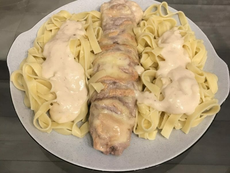 Cliquez pour zoomer ! Filet mignon de porc au maroilles Thermomix par stephanie_418