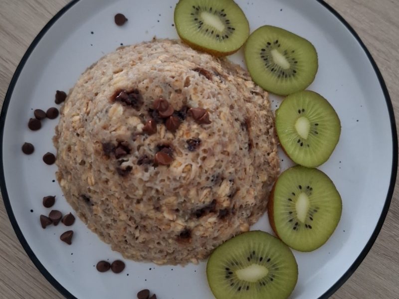 Cliquez pour zoomer ! Bowl cake banane et pépites de chocolat Thermomix par mous390